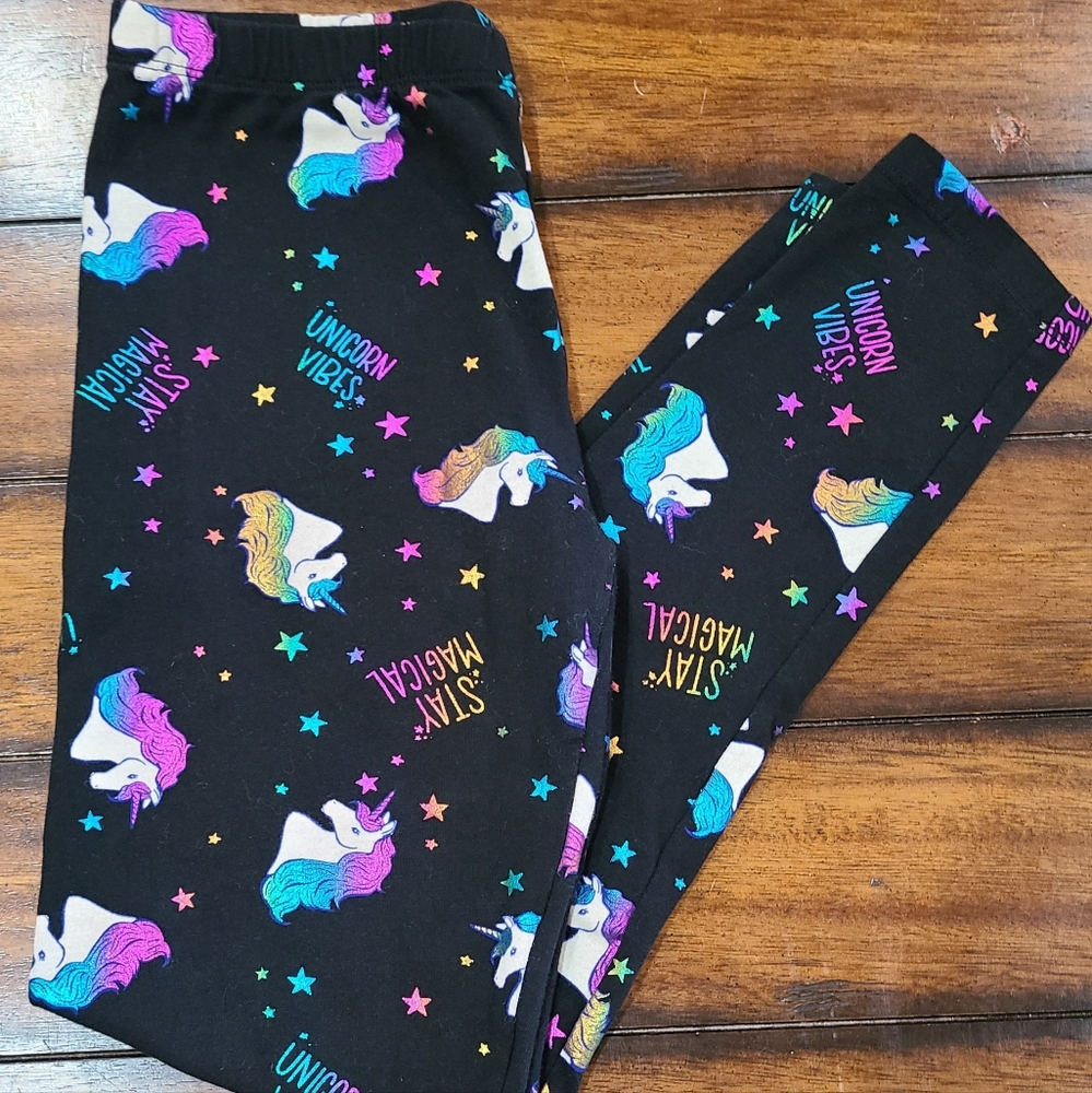 So Girls Magical Unicorn Leggings